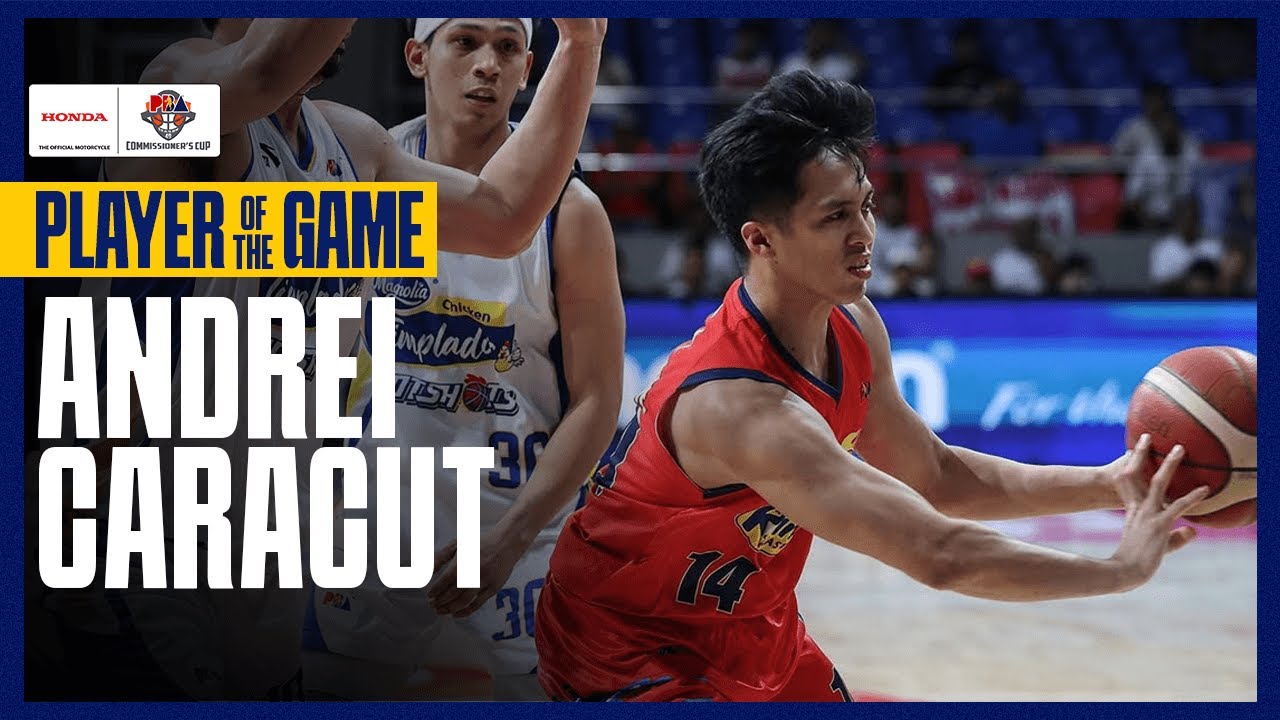Andrei Caracut PLAYS HERO for Rain or Shine vs. Magnolia 🦸‍♂️ | HIGHLIGHTS