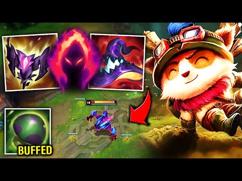 TEEMO SHROOMS GOT BUFFED AND IT'S 100% UNFAIR (SHROOMS OF DEATH)