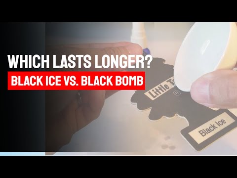 Little Trees Black Ice vs. Black Bomb Car Scent in depth Comparison!