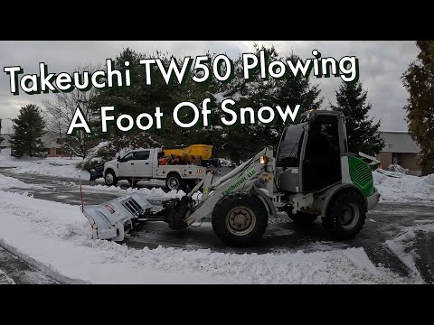 TW50 Plowing A Foot Of Snow