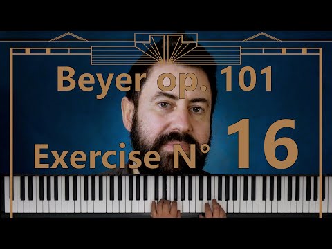 Piano tutorial - Beyer Op. 101 esercizio N° 16