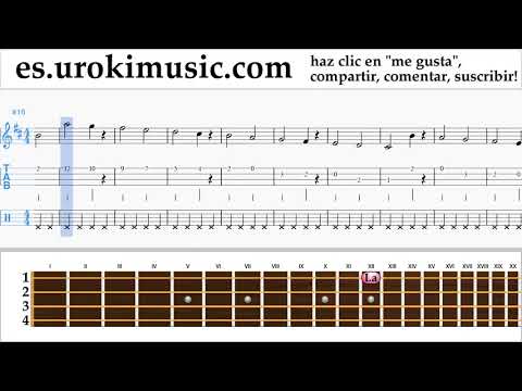 Tutorial de Ukulele Jonas Blue - Mama Clases Notas Parte#1 um-i927