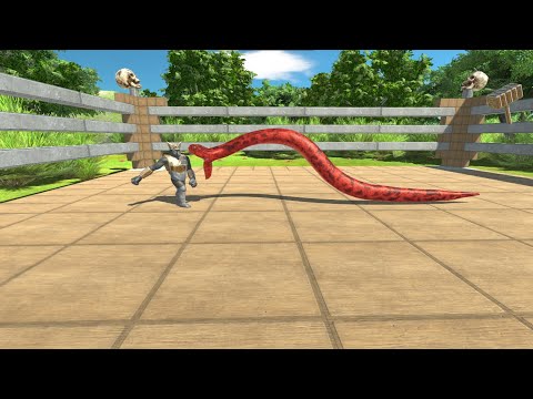 All Reptiles vs Ghor Hammer - Animal Revolt Battle Simulator