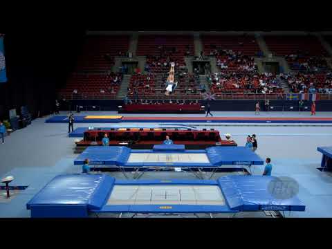HARCHONAK Hanna (BLR) - 2017 Trampoline Worlds, Sofia (BUL) - Qualification Trampoline Routine 2