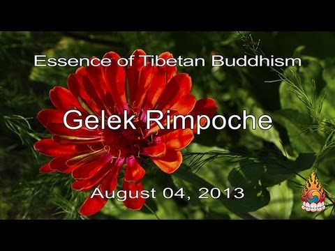Gelek Rimpoche - Addiction to Laziness - Essence of Tibetan Buddhism 22