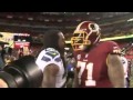 Trent Williams Hits Richard Sherman In The Face