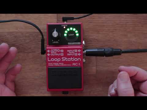 Boss RC-1 Loop Station How to Customize and Change Settings. HOLY FUCKING SHIT!