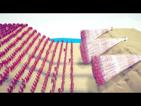 3x GOD ARCHERS vs 100x EVERY UNIT - Totally Accurate Battle Simulator TABS