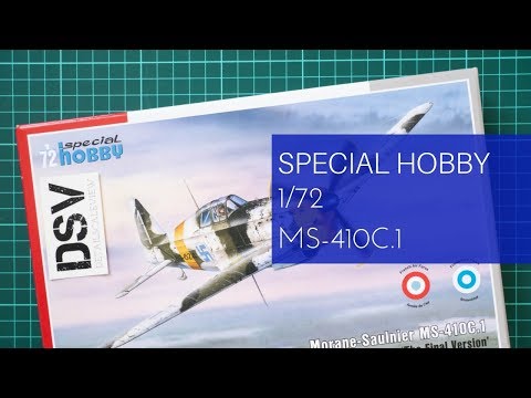 Special Hobby 1/72 MS-410C.1 (SH72405) Review