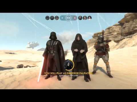 HEROES ON JAKKU Star Wars Battlefront Gameplay HEROES vs VILLAINS Part 1 HD