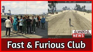 Fast & Furious Club Fast Racing Event (With Drone shot) | BINDASS ROLEPLAY | WOD News