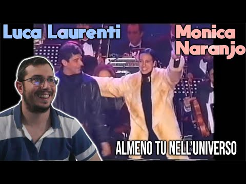 Italiano reacciona a Monica Naranjo & Luca Laurenti - Almeno Tu Nell' Universo