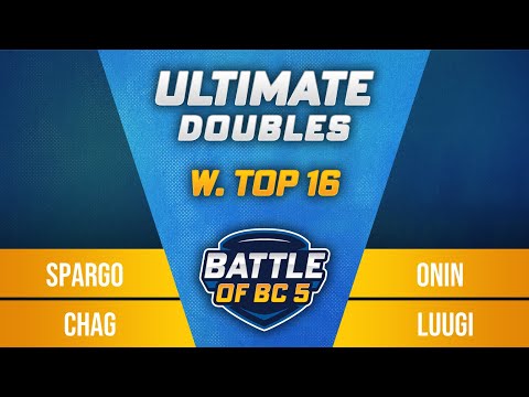 Sparg0 / Chag vs Onin / Luugi - Ultimate Doubles Winners Top 16 - Battle of BC 5