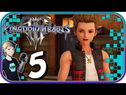Kingdom Hearts 3 ENGLISH Walkthrough - Part 5: Twenty Health Bars