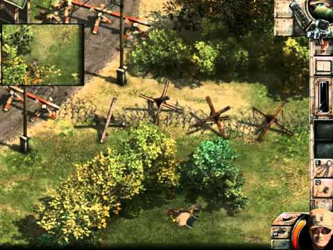 Commandos 2: Men of Courage - Training mission 1 Speedrun (0:55) Very Hard