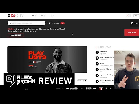 Quick DJ City Review and Comparison to Other DJ Pools/Music Services (New Format 2024)