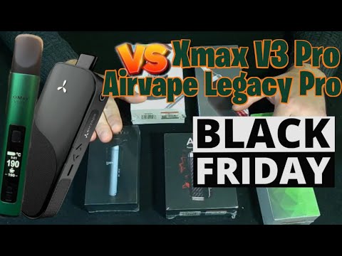 Xmax V3 pro VS Airvape Legacy pro: Unboxing de XMAX y novedades para el BLACK FRIDAY!🛒🛒