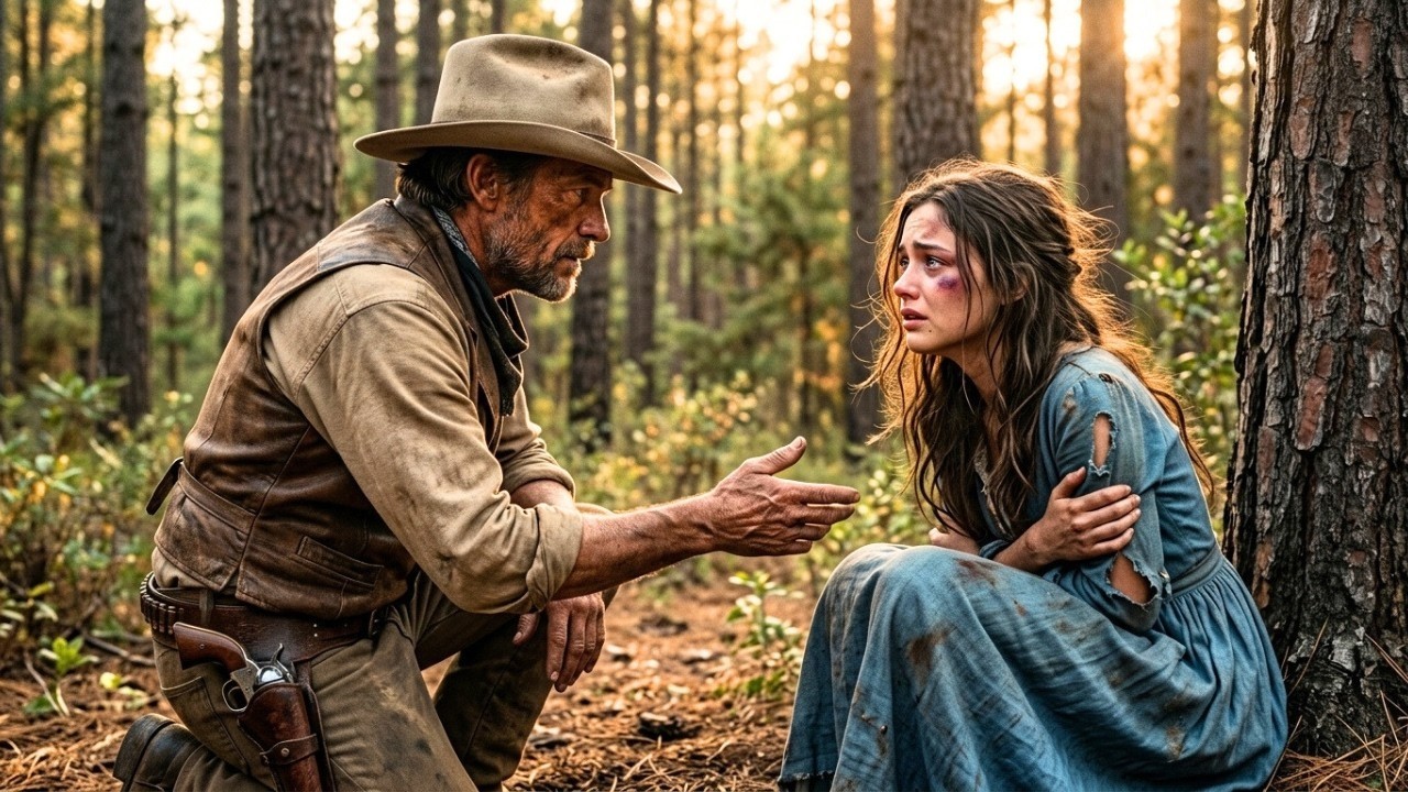 A Cowboy Rescued a Silent Woman in the Forest — Her First Word Changed His Life