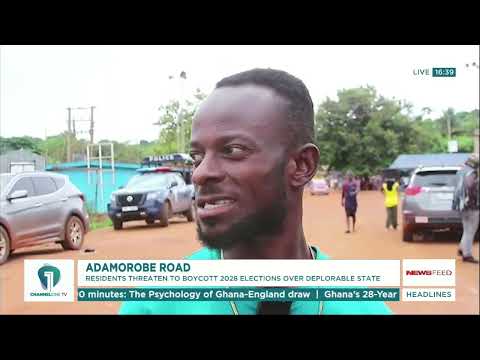 Adamorobe Residents Threaten to Boycott 2028 Elections Over Bad Roads