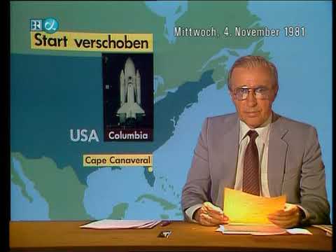 ARD Tagesschau vom 04.11.1981 - Shuttle STS-2 Start