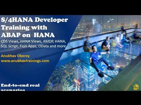 LIVE demo ABAP on HANA cum S 4HANA Training | 9th April 2022 | 7 PM IST | CDS Views AMDP Fiori