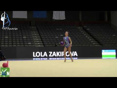 Lola Zakirova - UZB - Bola (Ball) - Junior AA - AGN Cup 2018