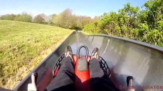 preview picture of video 'Tolk-Schau - Sommerrodelbahn (GoPro, 2014)'