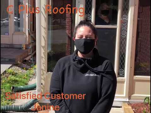 C Plus Roofing video.