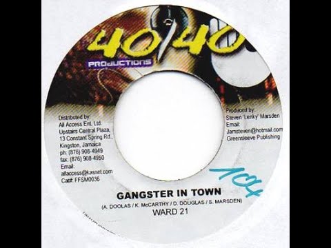 Ward 21 & Angel Doolas - Gansgter In Town (Masterpiece Riddim) 2002 Remastered HQ