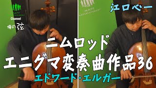Download lagu ニムロッド：エニグマ変奏曲作品36／エドワード・エルガー作曲 チェロ5台 ｜江口 心一［チェロ］【俺の弦チャンネル】弾いてみた！ mp3