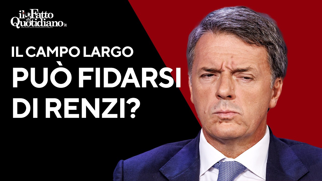 Il Campo Largo può davvero fidarsi di Renzi? La diretta con Gomez e De Carolis