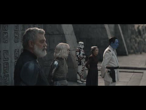 Sabine leaves Thrawn's hideout - Ahsoka S1