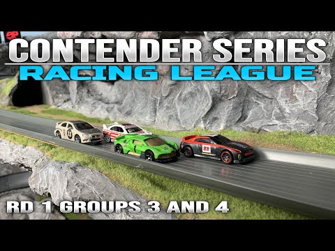 Contender Series Opening Tournament | RD 1 Groups 3 and 4 [Custom Diecast Racing League]