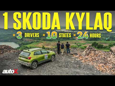 Thumbnail for 24 Hours. 10 States. 1 Skoda Kylaq | India Road Trip Challenge | Special Feature | autoX by Fuel efficiency, Van