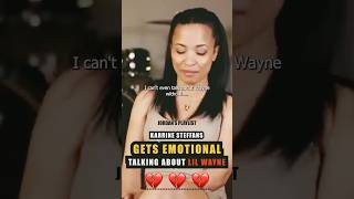 Karrine Steffans is emotional with Lil Wayne #lilwayne #hiphop #interview