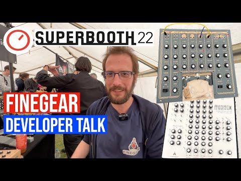 Finegear Dirt Magnet First Look,  Analog Stereo Tape Effects & Modmix CV Mixer - Developer Talk