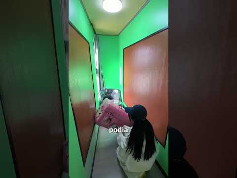 Se mudó a la casa más delgada