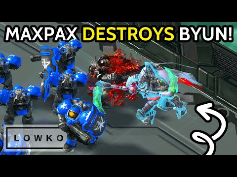 StarCraft 2: MaxPax DARK TEMPLAR Rushes ByuN! (ESL Finals)