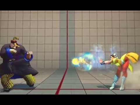 Ultra Street Fighter IV battle: Rufus vs Chun-Li