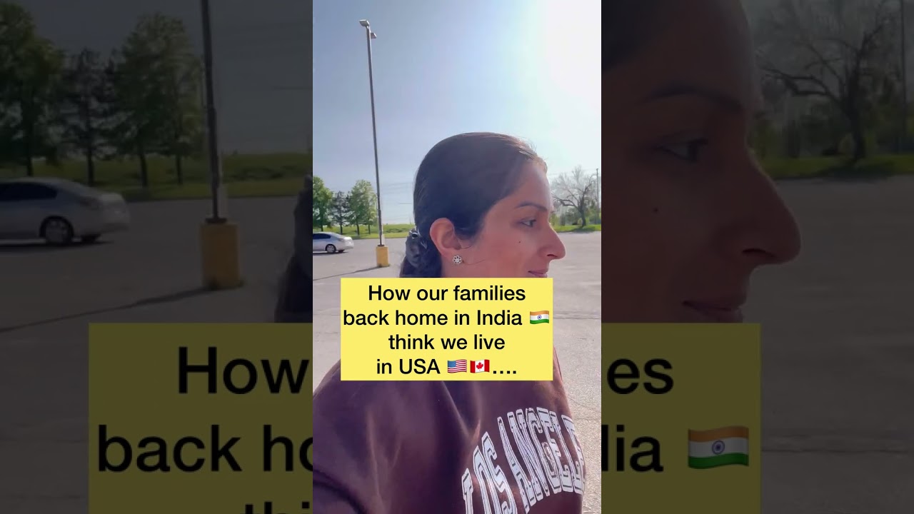 What our INDIAN FAMILY thinks our life in USA is.. vs REALITY