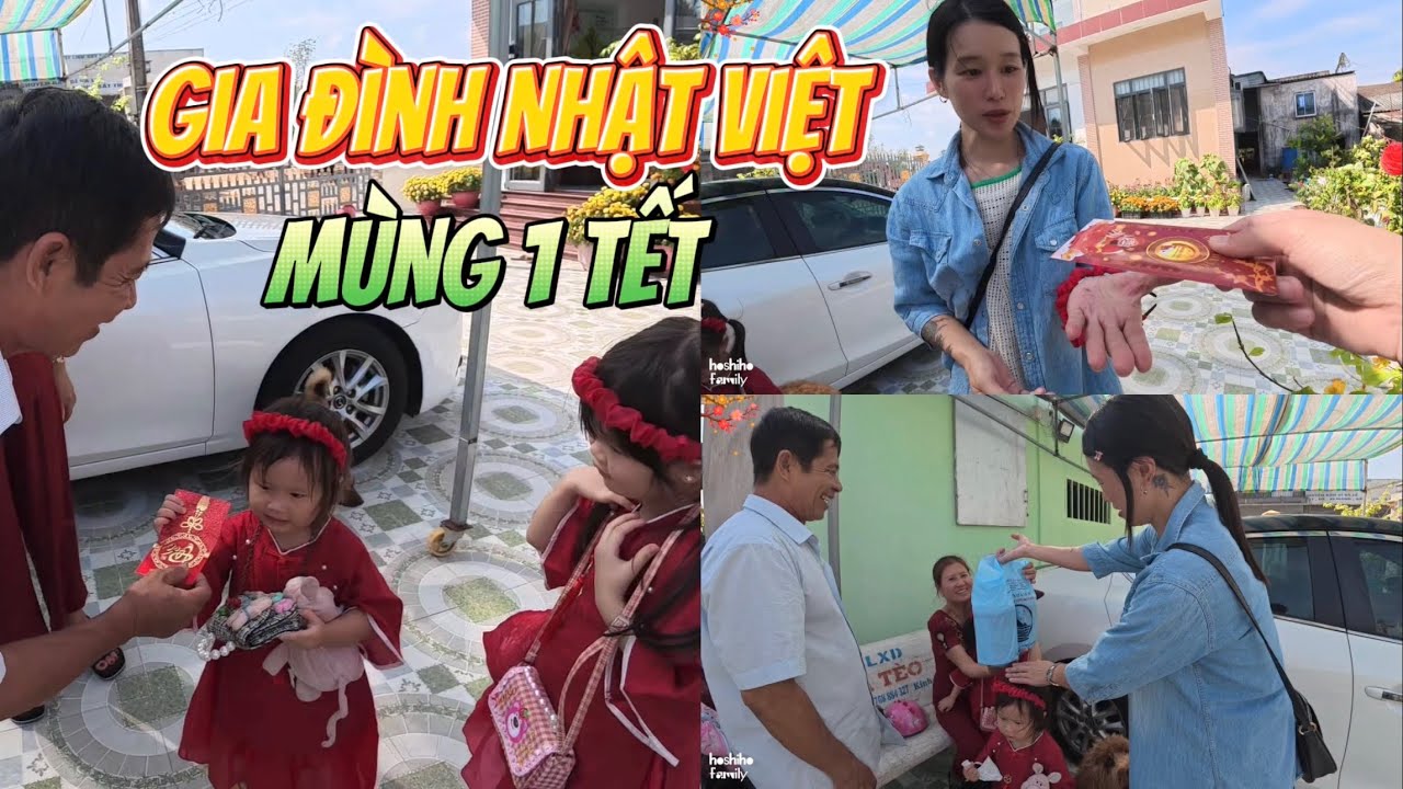 🧧HOSHIHO Tết 2026 | Mùng 1 Lì Xì Mừng Tuổi Gia Đình Nhật Việt