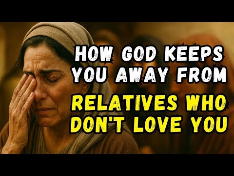 This is How God Keeps you away from Family Members who Don't Love You
