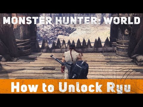 Monster Hunter World - Unlock Ryu Armor Set