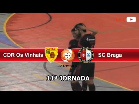 Futsal ● CDR Os Vinhais vs SC Braga ● Liga Sport Zone