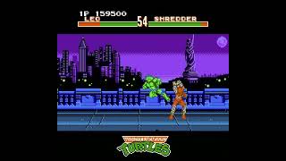Teenage Mutant Ninja Turtles: Tournament Fighters (NES, 1994) Story Mode with Leo 🐢