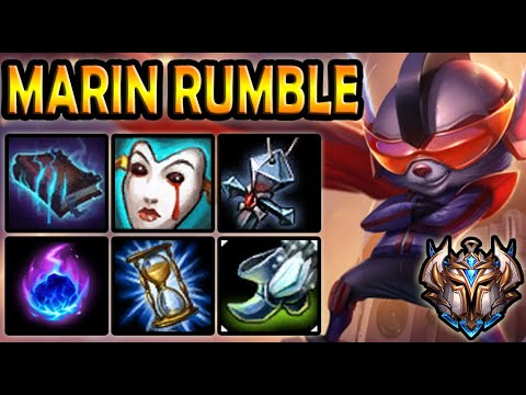 MaRin RUMBLE vs T1 Roach IRELIA [ Quadrakill ] Korea Challenger ✔️