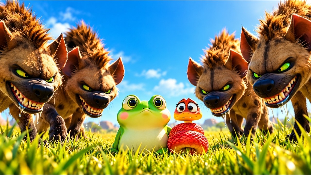 Froggy & Snappy's Fantasy Adventure 🐸🐍😂 | Funny 3D Cartoon Animation