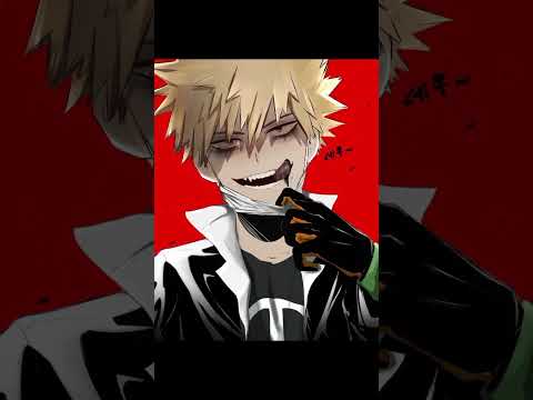 evil deku and bakugo