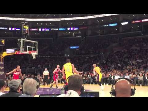Lakers vs. Wizards Carlos Boozer Shot