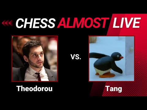 Nikolas Theodorou vs. Andrew Tang (HyperBullet) - Chess Almost Live Stream - Sep 28, 2023
